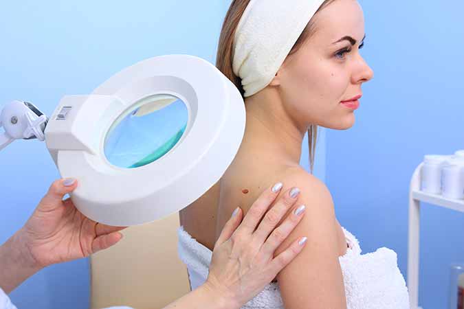 Services provided by a dermatologist in the Rockville